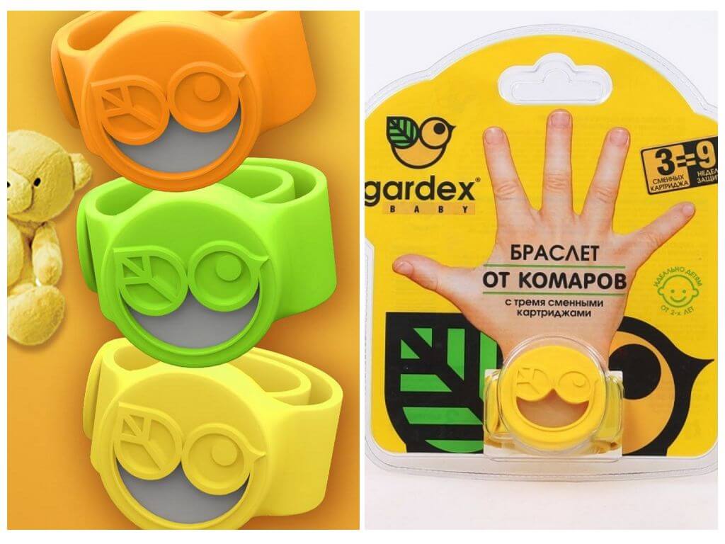 Ang pulseras ng lamok ng Gardex