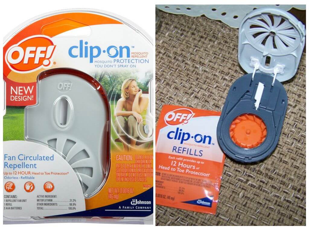 Pinapagana ng Baterya ang Clip-On Mosquito Repellent