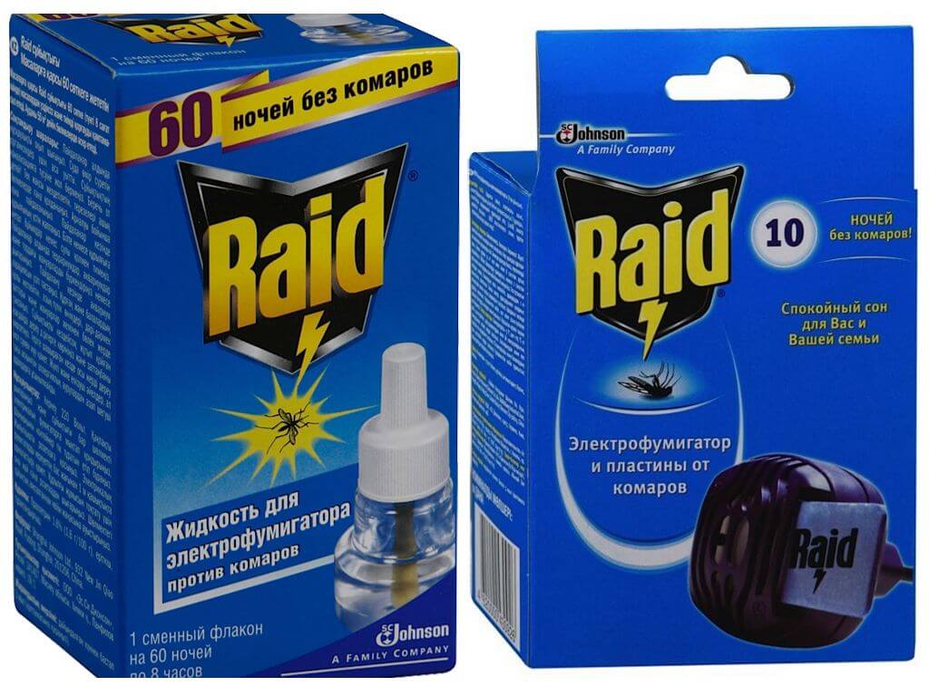 Mga Raid Remedies para sa mga lamok